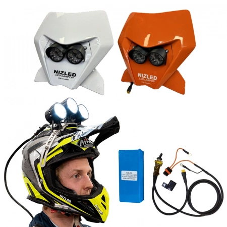 Nizled Nizled kåsakit KTM 2024- med 5 lampor & 3 timmars batteritid (Vapcell)