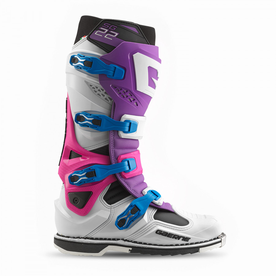 Gaerne Stövlar SG22 Limited Edition Vuxen Lila / Vit / Blå / Rosa bild 2