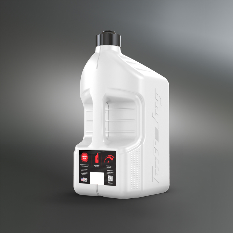 Tuff Jug Snabbtank 20L vit, Standard kork svart