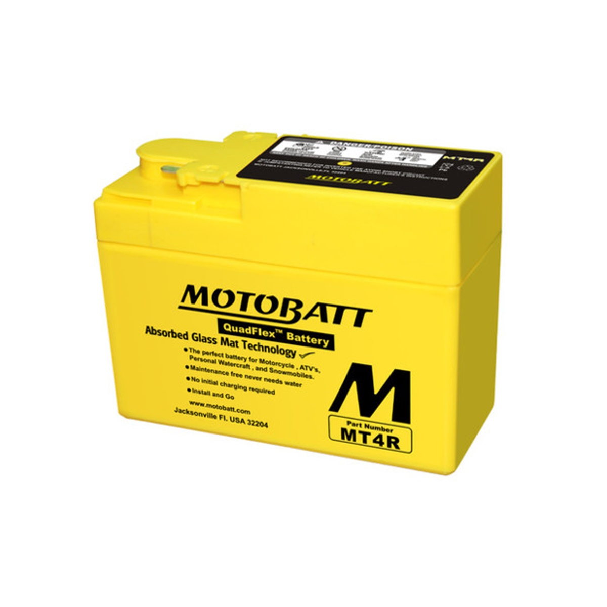 Motobatt batteri, MT4R