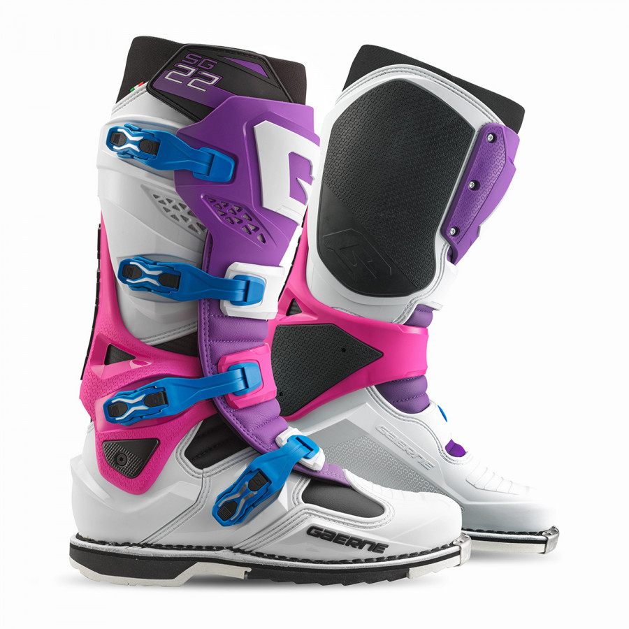 Gaerne Gaerne Stövlar SG22 Limited Edition Vuxen Lila / Vit / Blå / Rosa