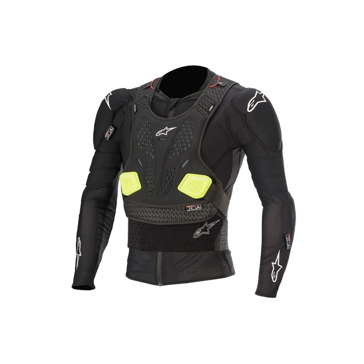 Alpinestars Överkroppsskydd Alpinestars Skyddsjacka Bionic Pro v2 Svart/Gul Fluo