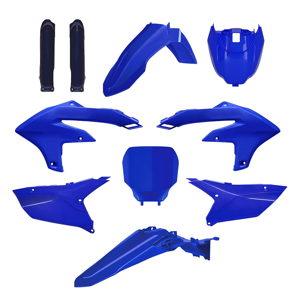 Plastkit MX m gaffelbensskydd Yamaha YZ450F 2023, OEM