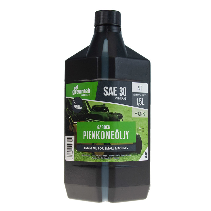Greentek Greentek Garden SAE 30 1,5L (Mineralojla + X1-R)