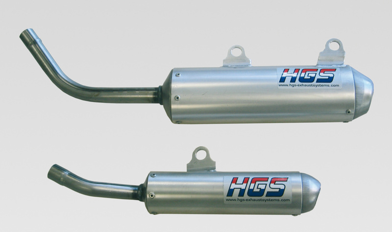 HGS Ljuddämpare 2T Racing KTM 85 SX / TC 85 18-24 / MC 85 21-24 - m.fl.