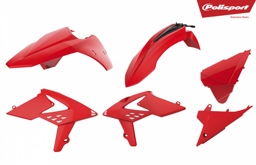 Plastkit Enduro Std Beta RR 13-17, OEM Röd