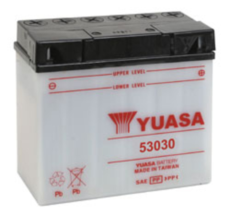 Yuasa Batteri 53030 (CP) Inkl syra (2)