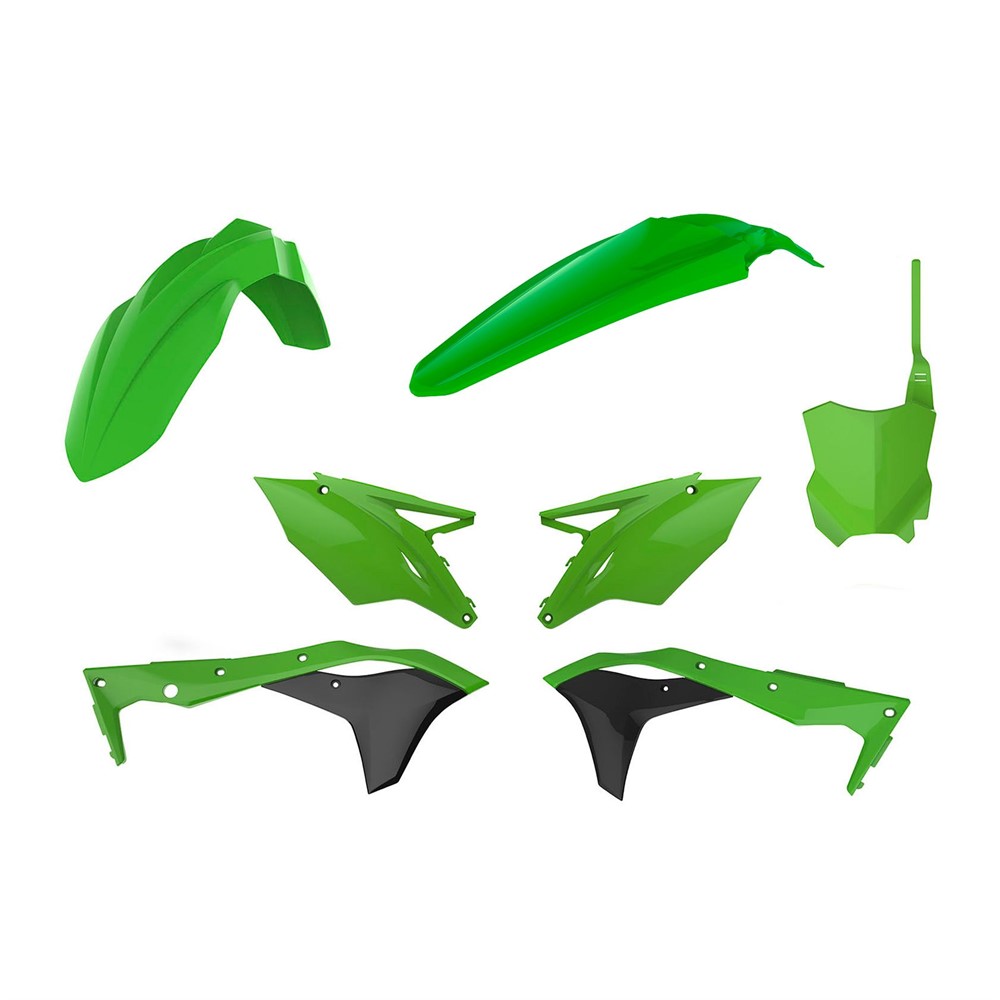 Plastkit MX KX250 17-21, OEM färg 2020