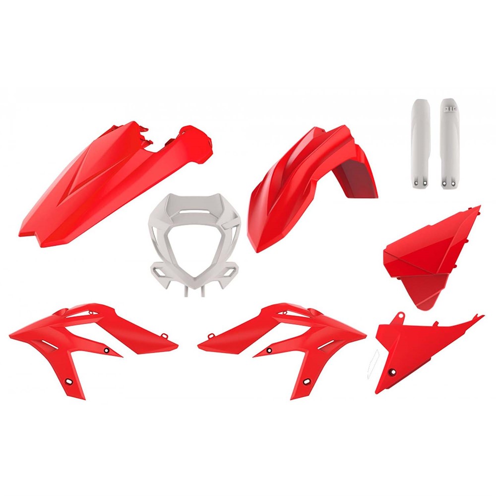 Plastkit Enduro m kåpa, gaffelbensskydd Beta 20-22, OEM 22