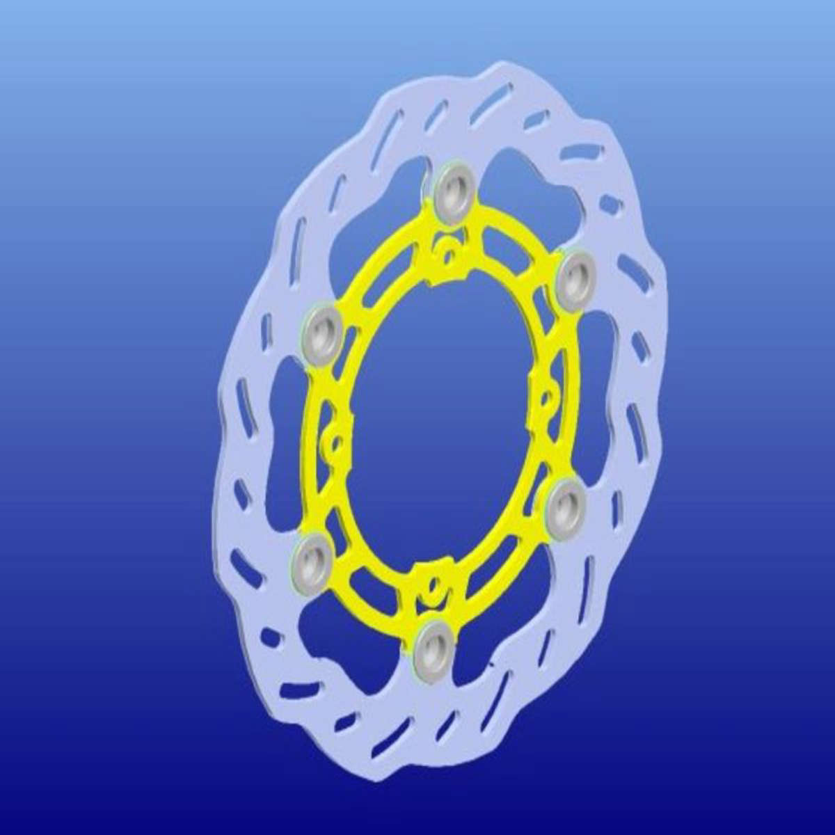 Goldfren Bromsskiva Fram GOLDFREN KTM85SX 19/16 hjul 12- HVA TC85 14- m.fl.