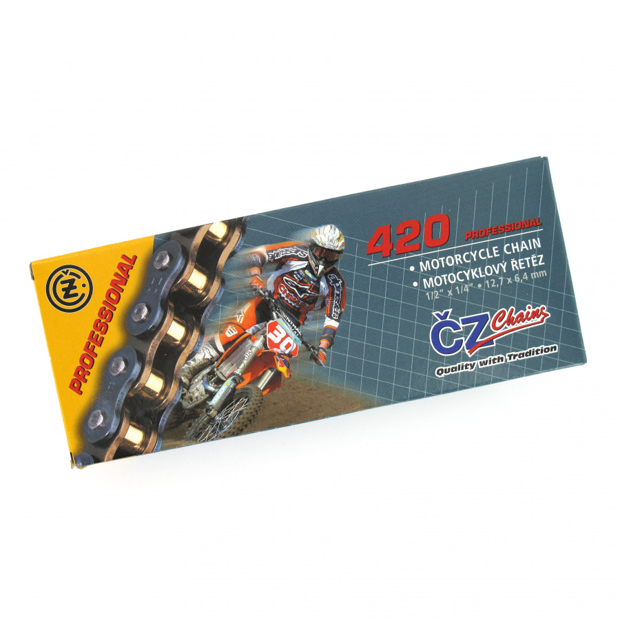CZ Chains CZ Chains, Kedja MX, 130 Länkar, Professional, 420