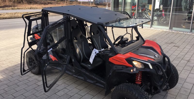 DFK Komplett värmehytt med torkare/spolning Can-Am Maverick Trail MAX