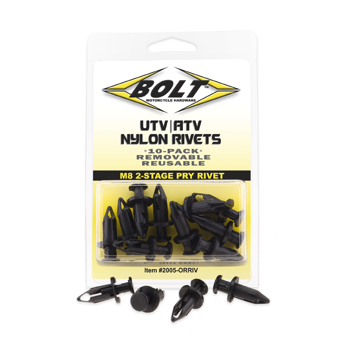 M8 Pry Rivets 10 pack (8x20x15,2mm), ATV/UTV, Street