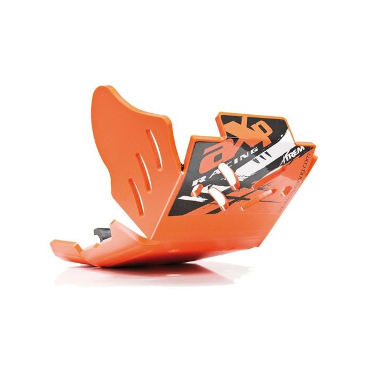 AXP Xtrem HDPE Hasplåt Orange KTM250/350EXC-F 17- m.fl.