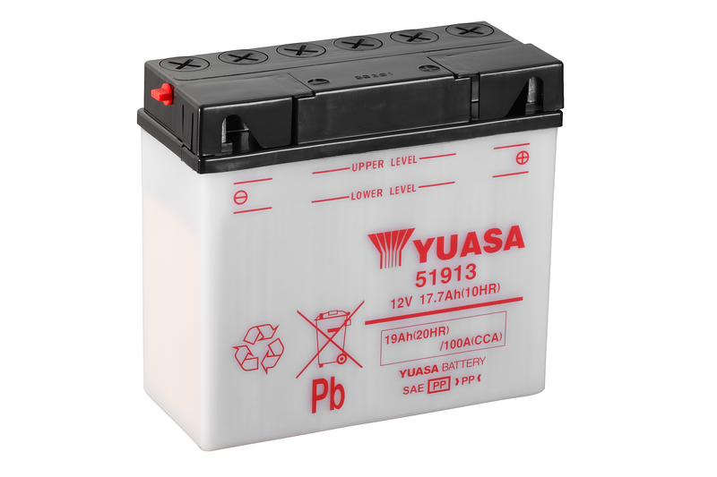 Yuasa Yuasa Batteri 51913 (CP) Inkl syra (2)