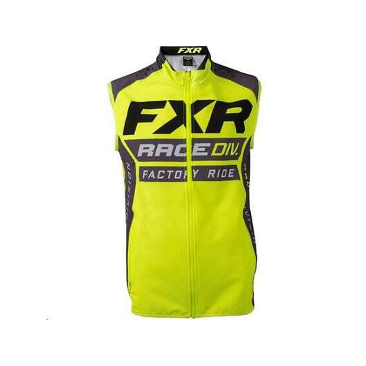 FXR Raceväst FXR MX Vest Fluo Gul/Svart/Grå