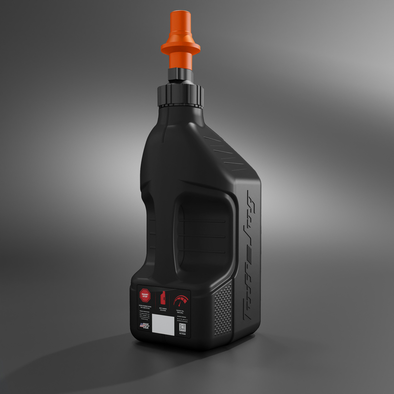 Tuff Jug Snabbtank 10L svart, Ripper kork orange