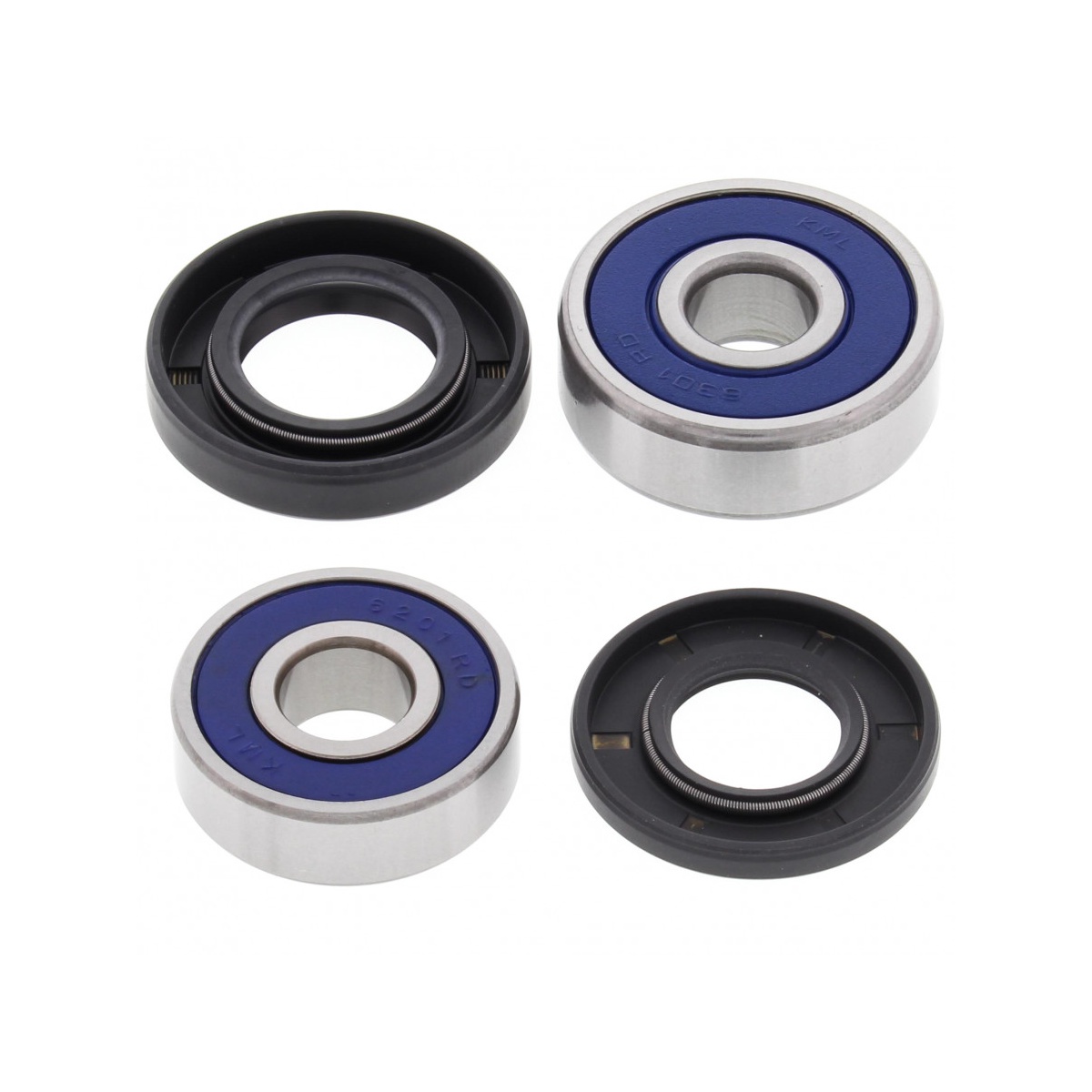All Balls, Hjullagersats, BAK, Kawasaki KX 80 91-97 - m.fl.