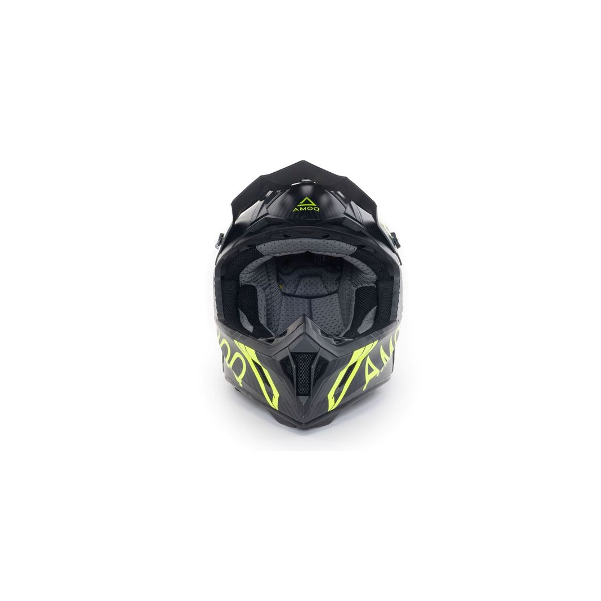 Amoq Crosshjälm Friction MIPS Carbon Svart/HiVis bild 5