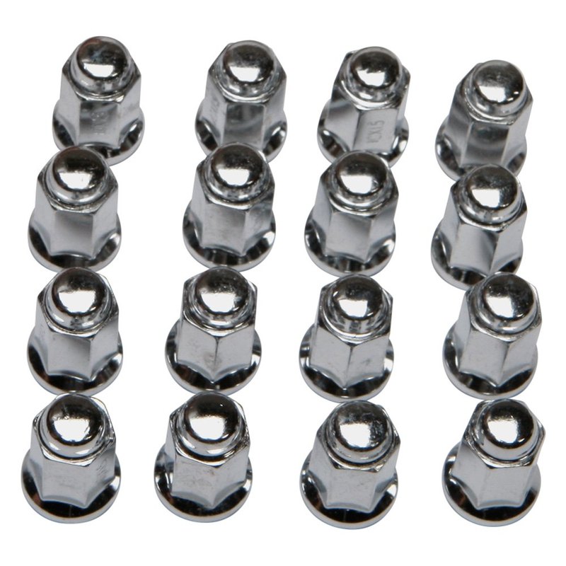 ITP Hjulmuttersats 10 x 1.25mm 90° kromad 16 st