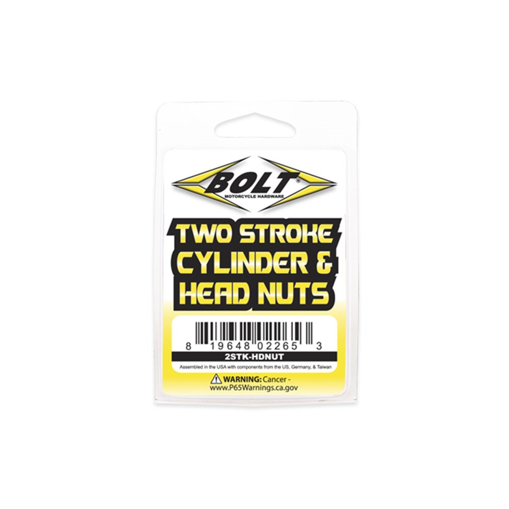 Bolt 2-Stroke Cylinder & Head Nuts (Universal)