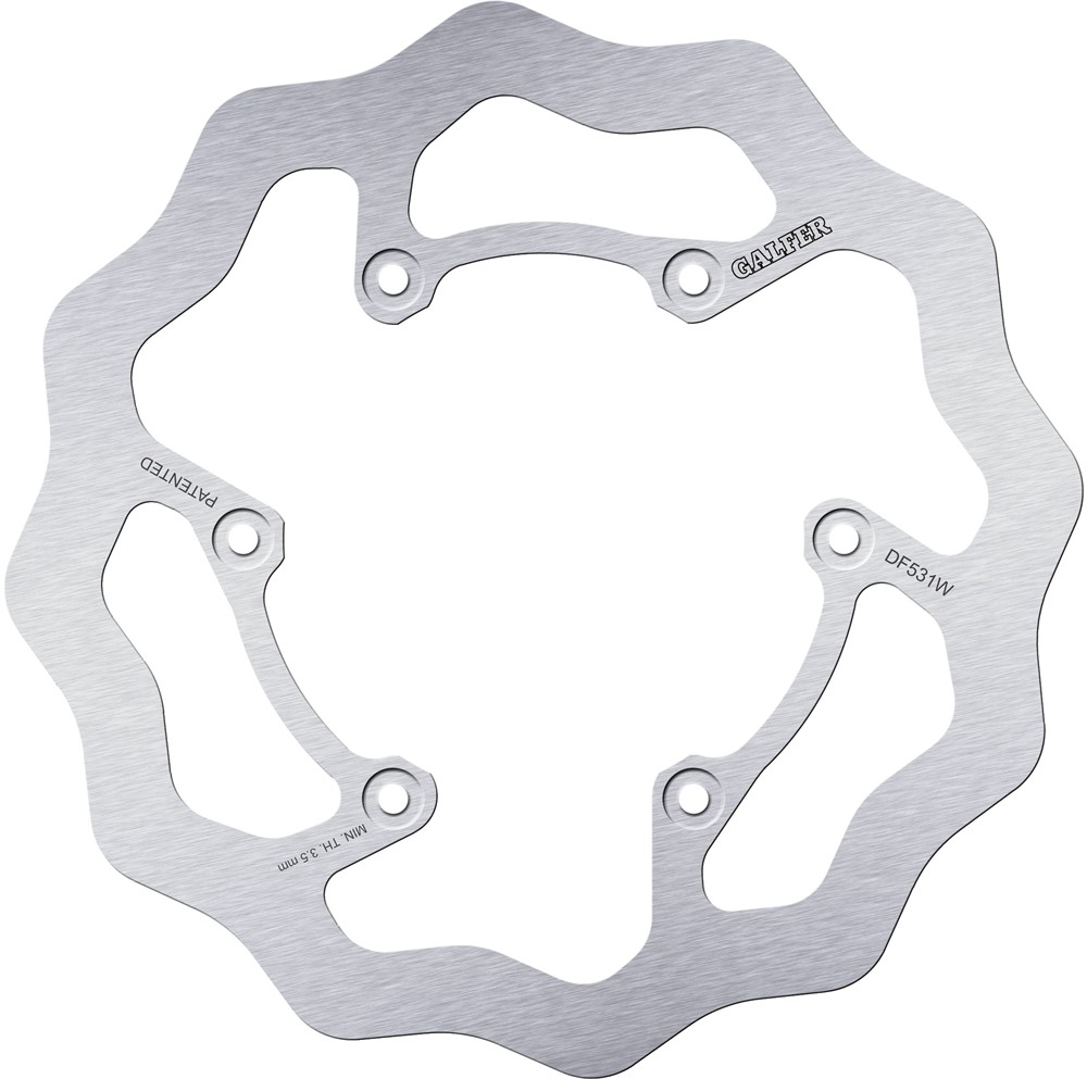 Galfer Galfer bakskiva fast 240x4, Yamaha YZ125/250 22- 250F 21-23, 450F 20-