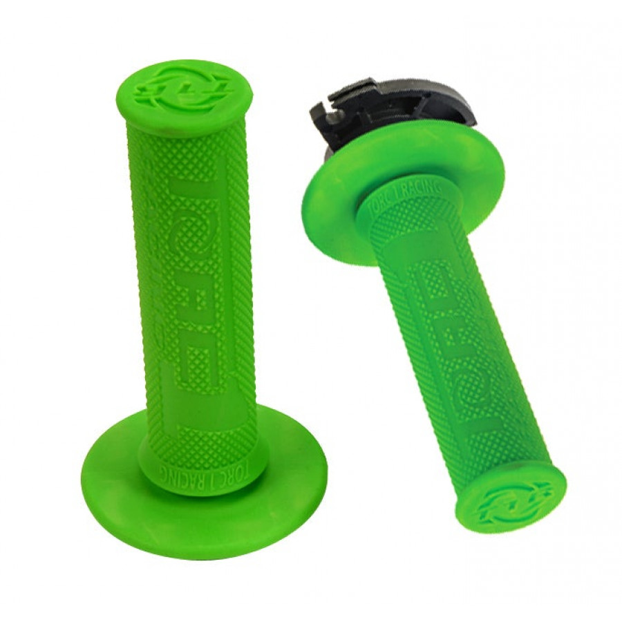 Torc1 Torc1, DEFY MX Lock-On Diamond Grips, 2 och 4-takt, GRÖN