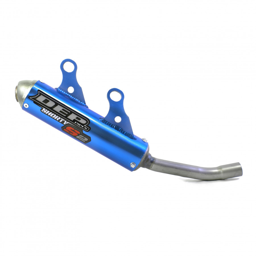 DEP Ljuddämpare SHORTY Blå - Yamaha YZ 125 22-25