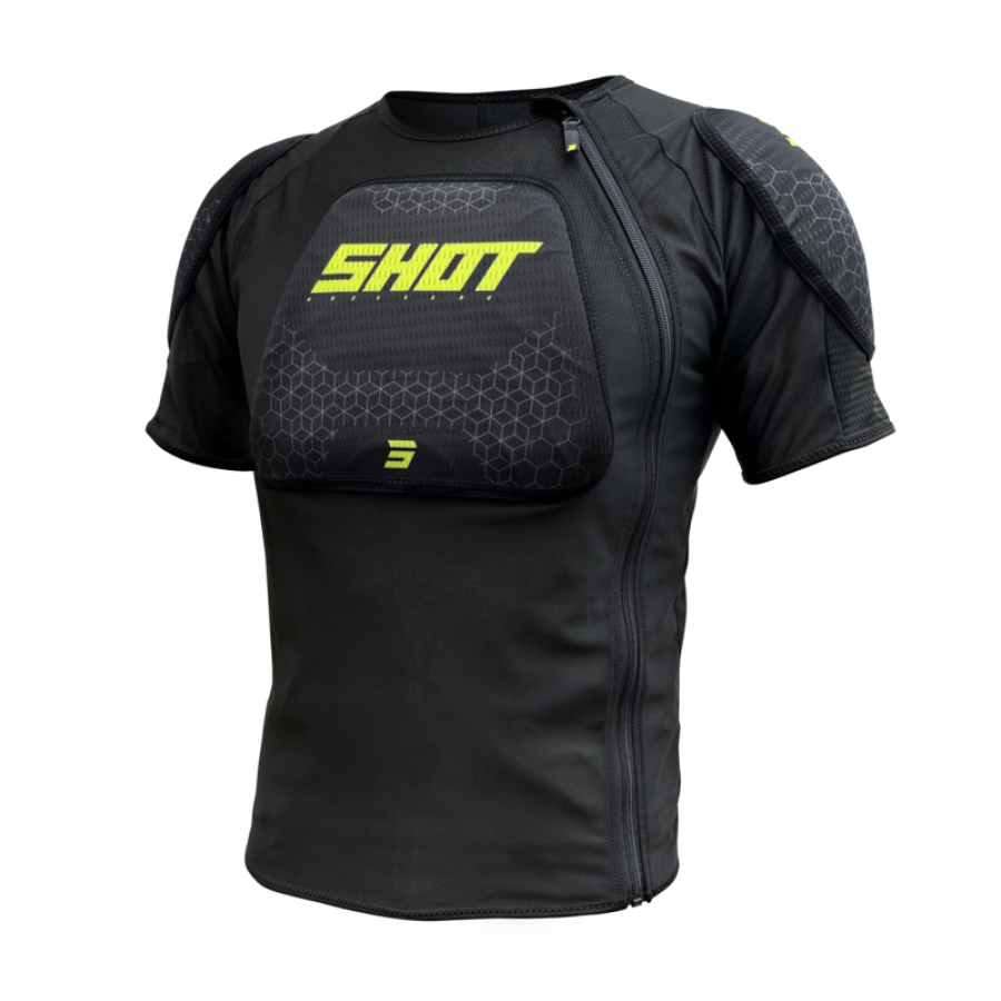 Shot Shot Skyddsväst T-shirt Airlight Barn Neon / Svart / Gul