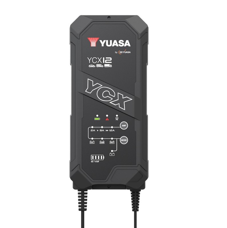 Yuasa Yuasa Batteriladdare YCX12 12V 12A