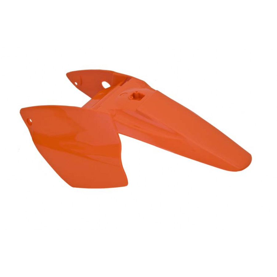Rtech, Bakskärm/Sidopanel, ORANGE - KTM 65 SX 02-08