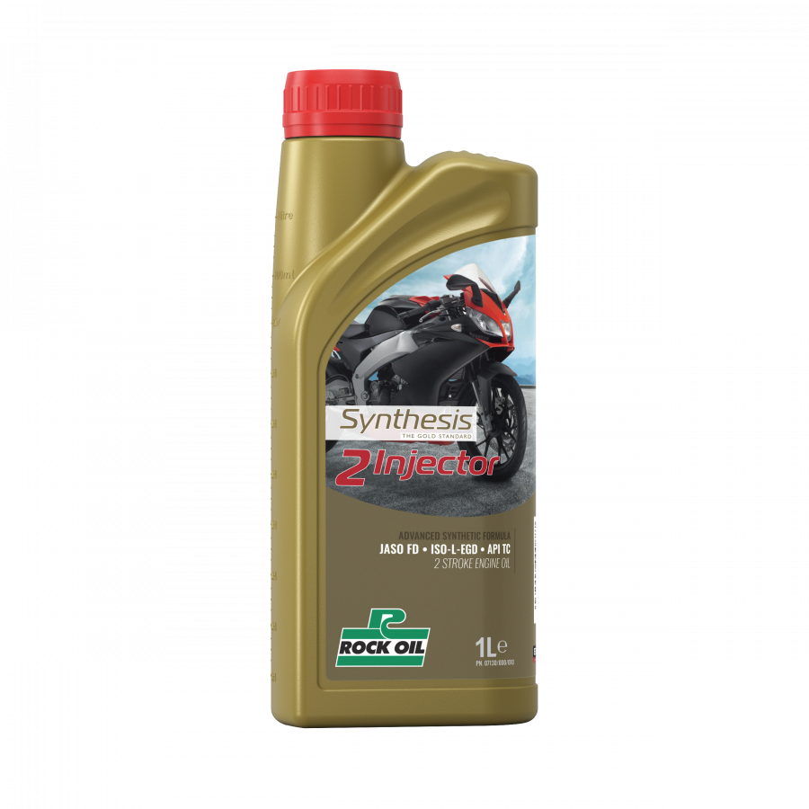 Rock Oil Rock Oil Synthesis 2 Injector, helsyntetisk 2-T Racing olja 1L