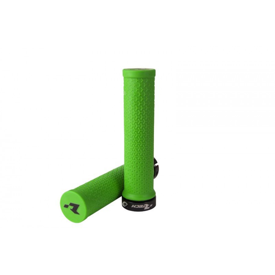 Rtech Rtech, Bike Lock-On Grips, NEON GRÖN