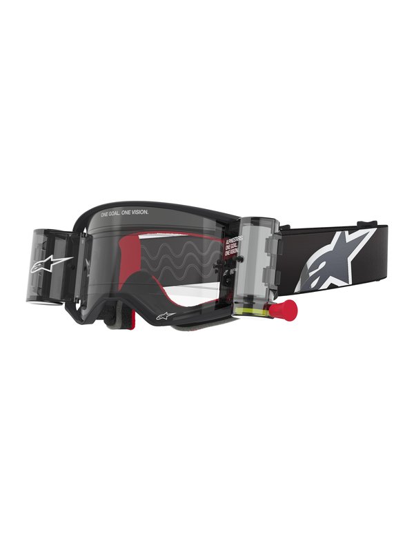 Alpinestars Alpinestars Crossglasögon Supertech CORP Svart/Grå/Klart Roll-Off