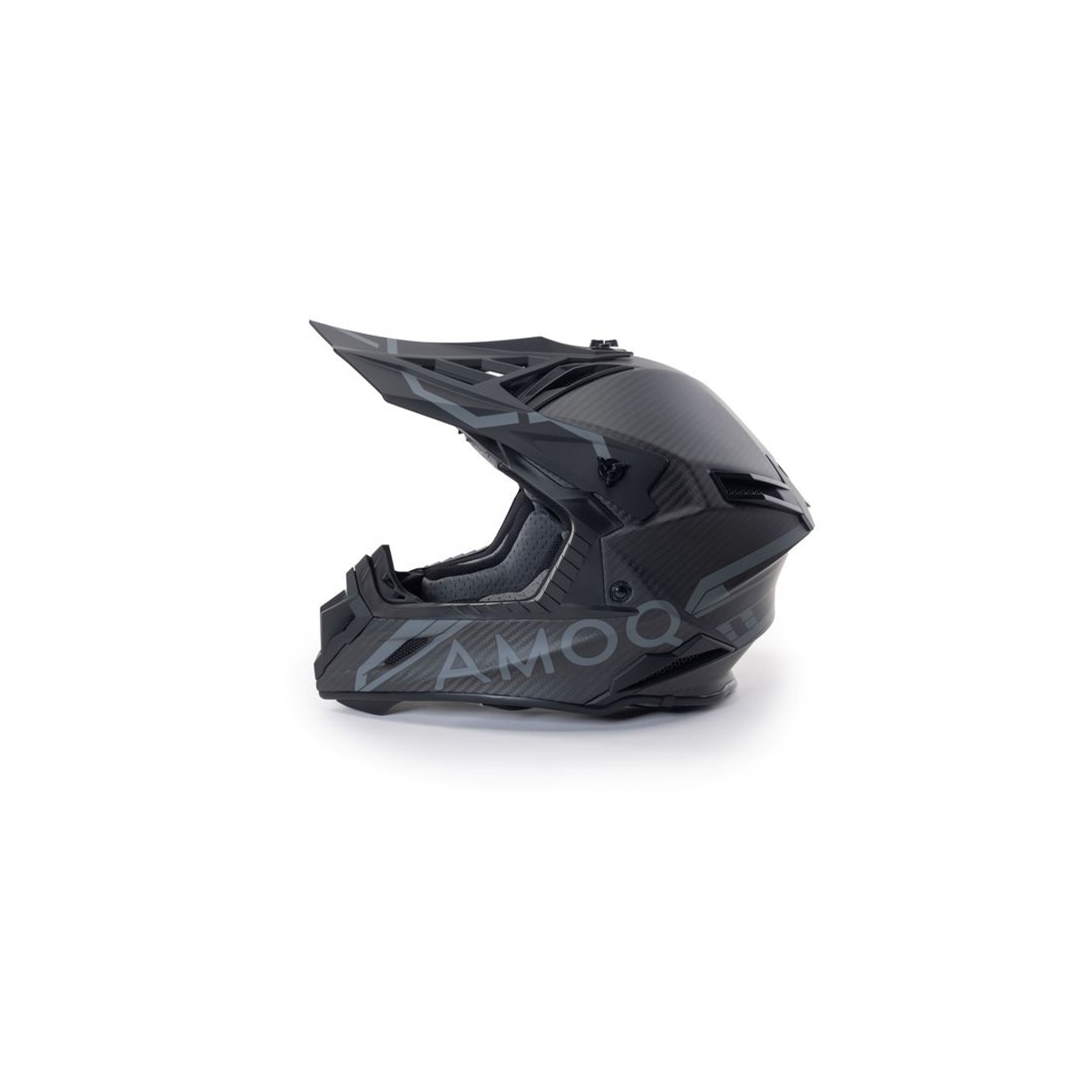 Amoq Crosshjälm Friction MIPS Carbon Svart/Grå bild 4