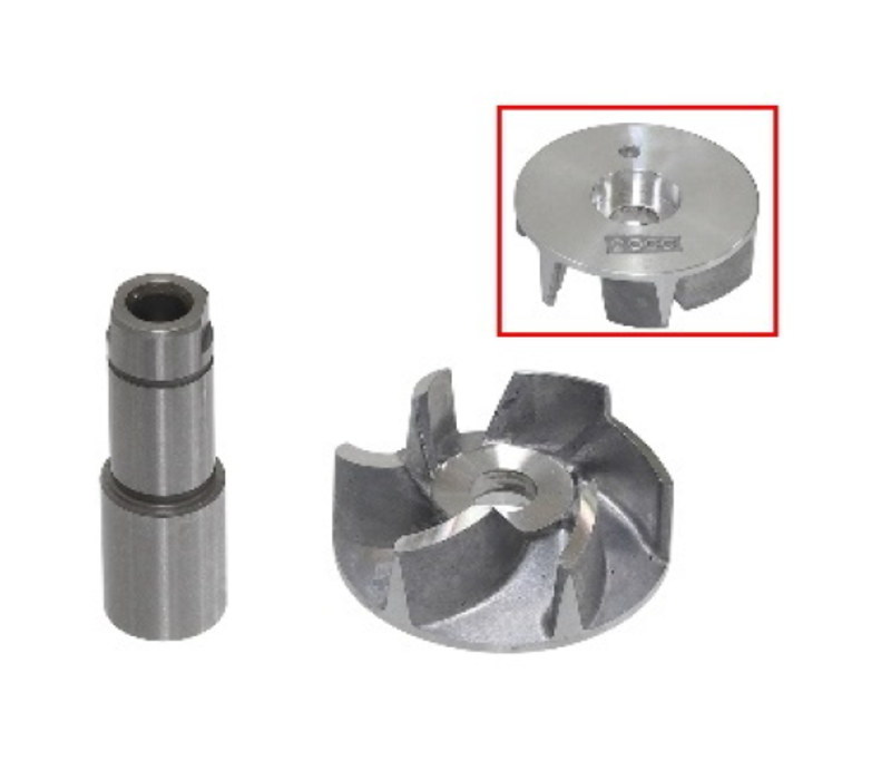 Bronco Vattenpumpsaxel med impeller