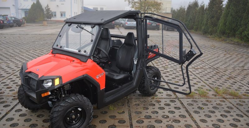DFK Komplett värmehytt med torkare/spolning Polaris RZR 570 2015-