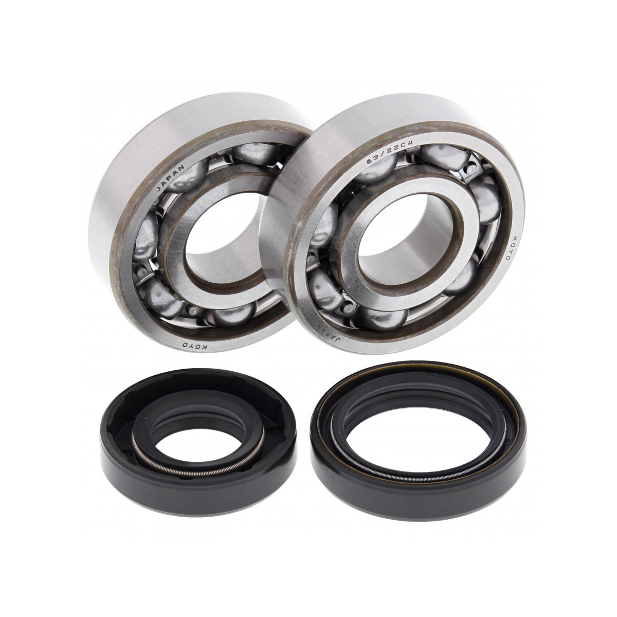 All Balls, Ramlagersats, Kawasaki KX 125 88-08 - Kawasaki KX 125 88-08