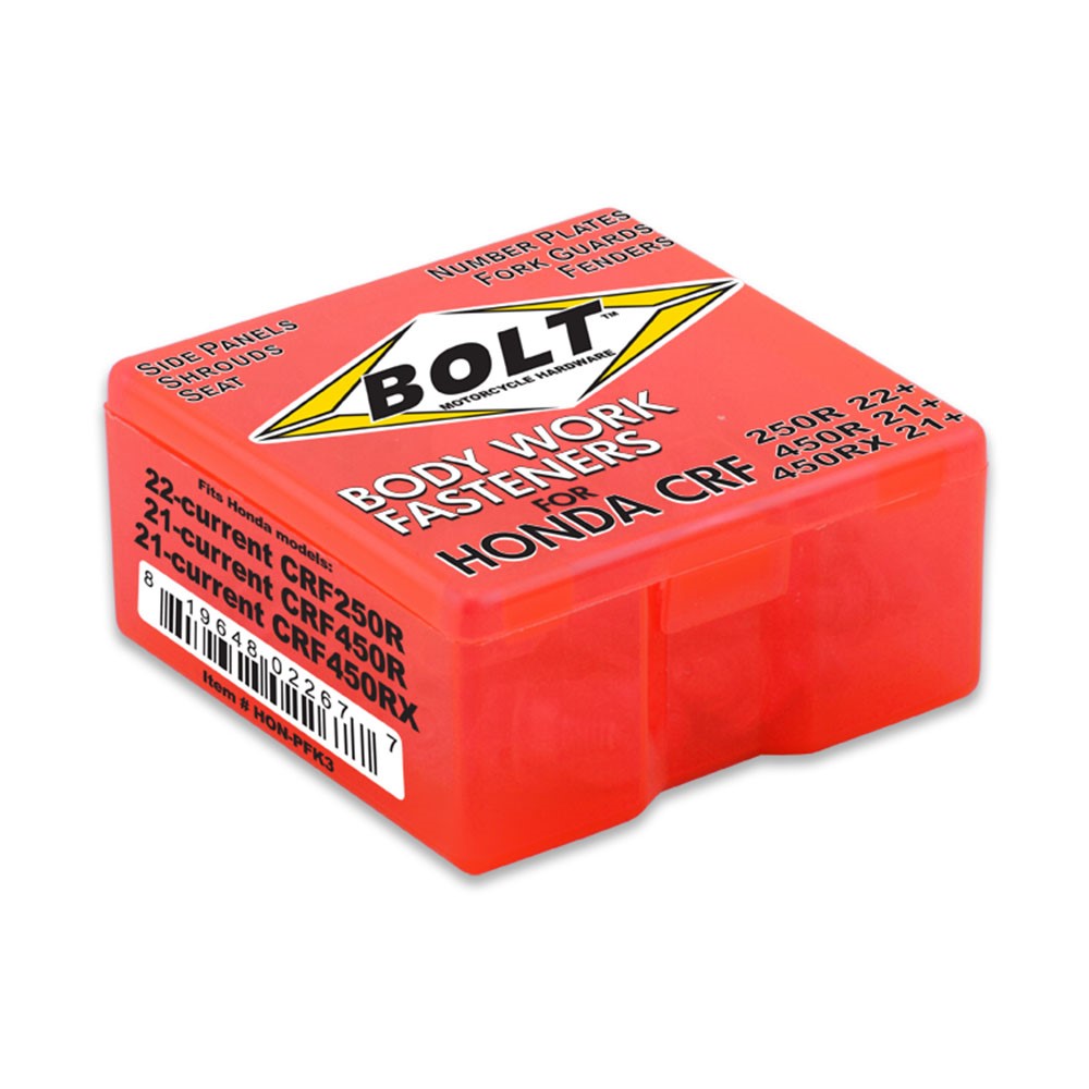 Bolt Fästbult plast - CRF450R 21-24, CRF250R 22-24