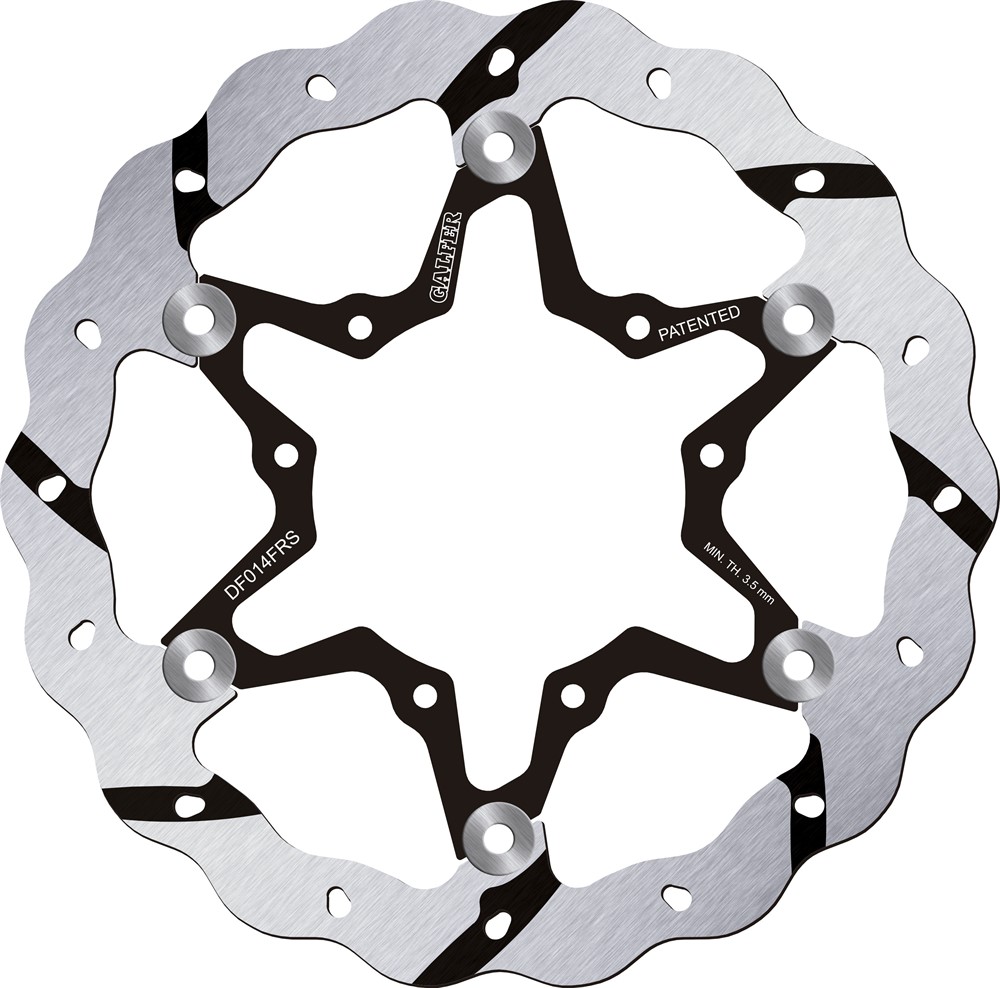 Wave f-skiva flytande Oversz Groove 270mm-CR125/250/500 95-07 CRF -14