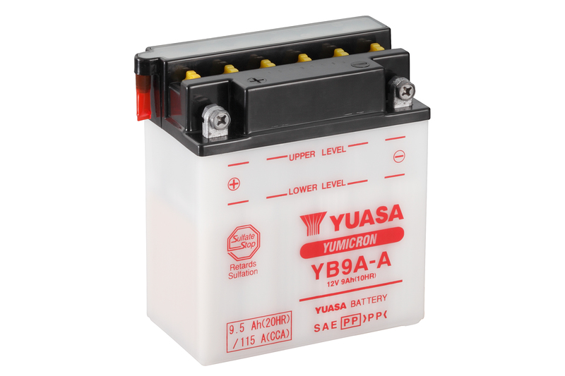 Yuasa Batteri YB9A-A (dc) Exkl syra (5)