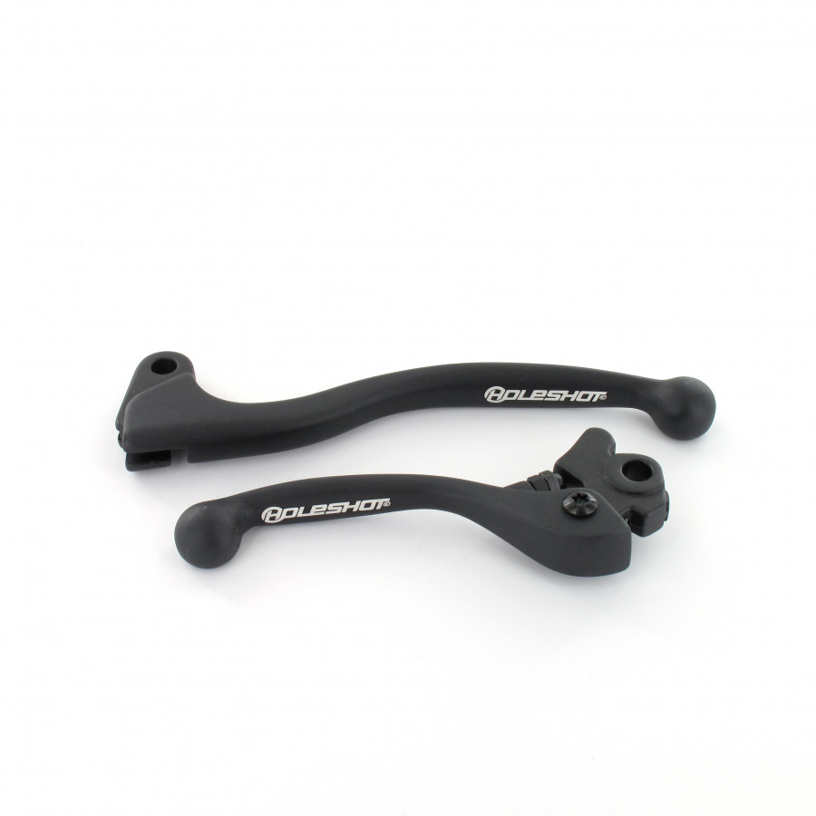 Holeshot Broms/Kopplingsgrepp Par, Svart Kawasaki KX125 06-08 - m.fl.