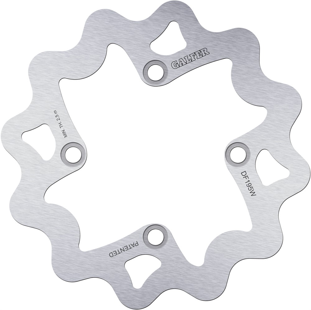 Galfer Wave fram/bakskiva fast 180mm - KX65 00-24