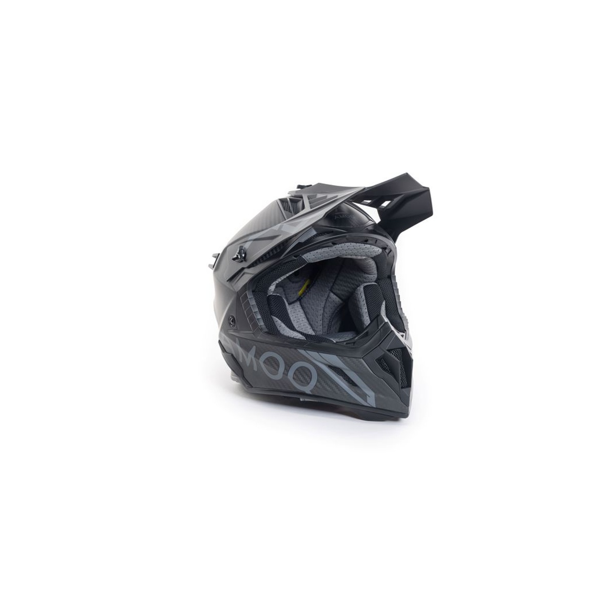 Amoq Crosshjälm Friction MIPS Carbon Svart/Grå bild 7