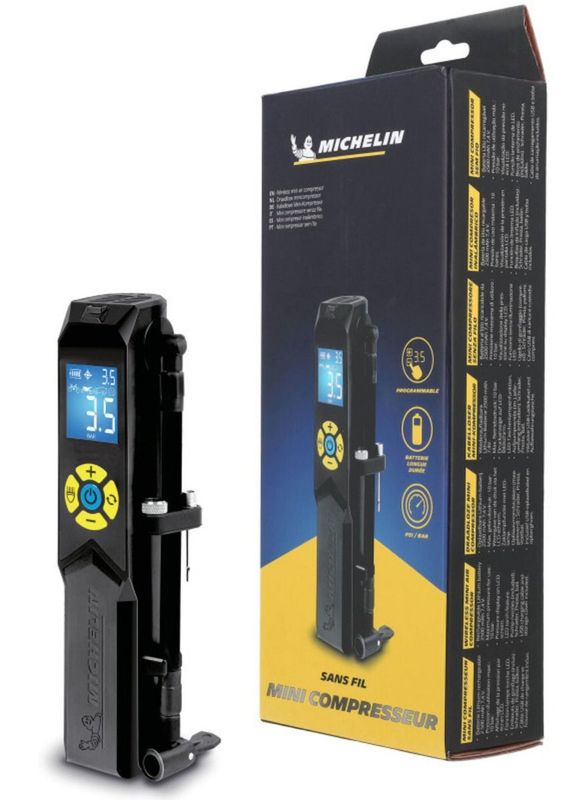 Michelin Mini Sladdlös Kompressor (USB / Bärbar)