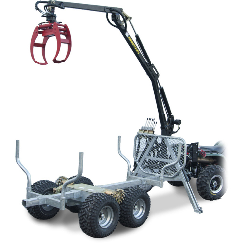 Bronco Griplastarvagn 350-II hydraulisk drivning och vinsch