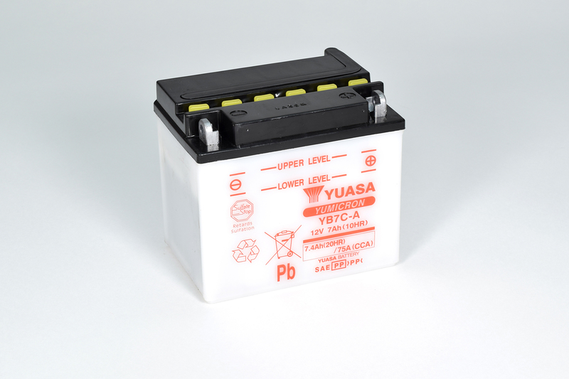 Yuasa Batteri YB7C-A (CP) Inkl syra (4)