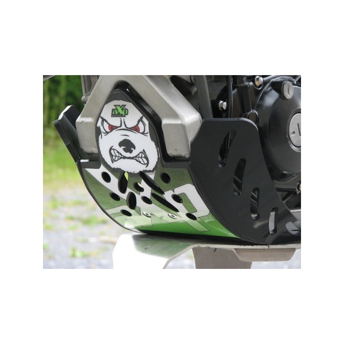 AXP Hasplåt Svart Kawasaki KX450F 09-15 - Kawasaki KX 450F 09-15
