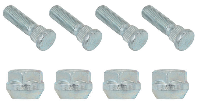 Bronco Bultar och Muttrar till Spacerplattor 3/8"-24 x 42mm (4st)