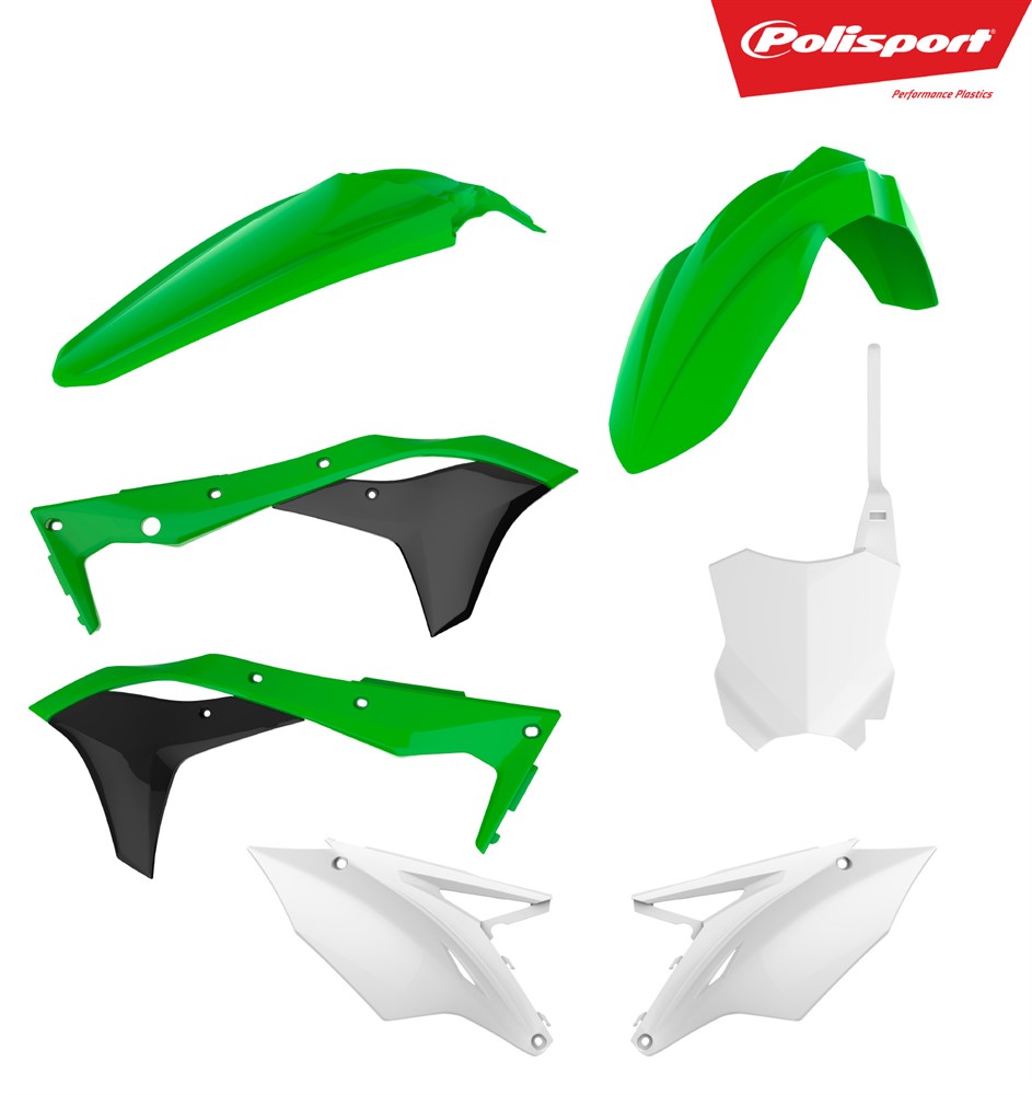 Plastkit MX Std KX250F 17-20 OEM färg 17-18